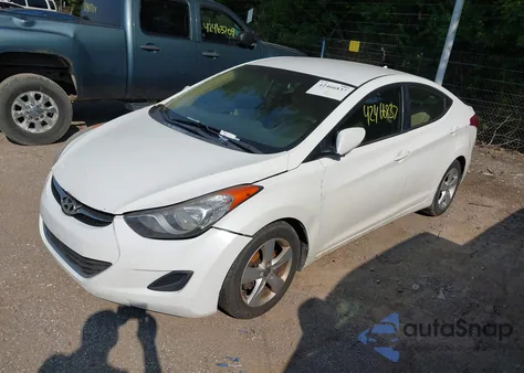 2013 Hyundai Elantra Gls из США, поврежденный, VIN 5NPDH4AE0DH331939